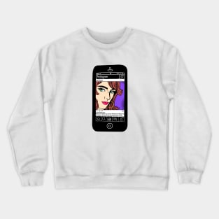 Instagram Influencer Crewneck Sweatshirt